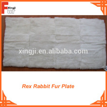 Fornecimento de fábrica Rex Rabbit Fur Plate